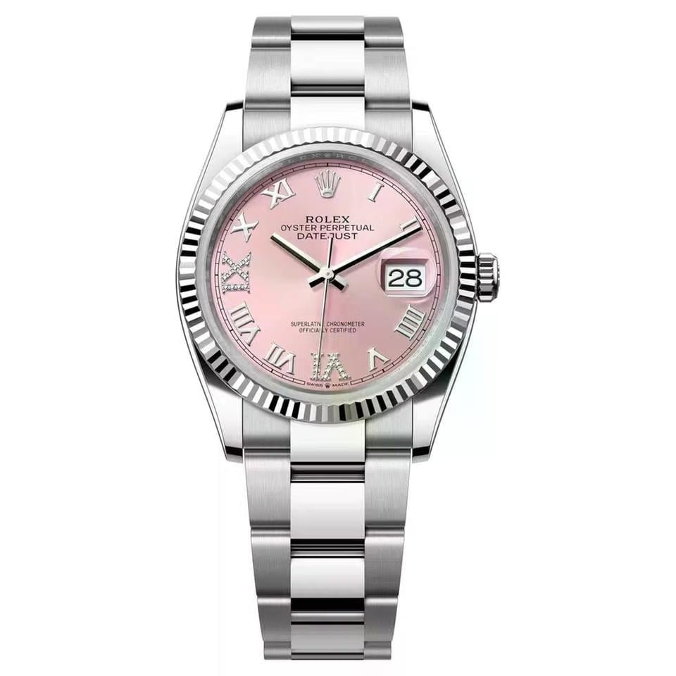Rolex | Datejust | 126234-0032 | 36 mm | Steel | Pink