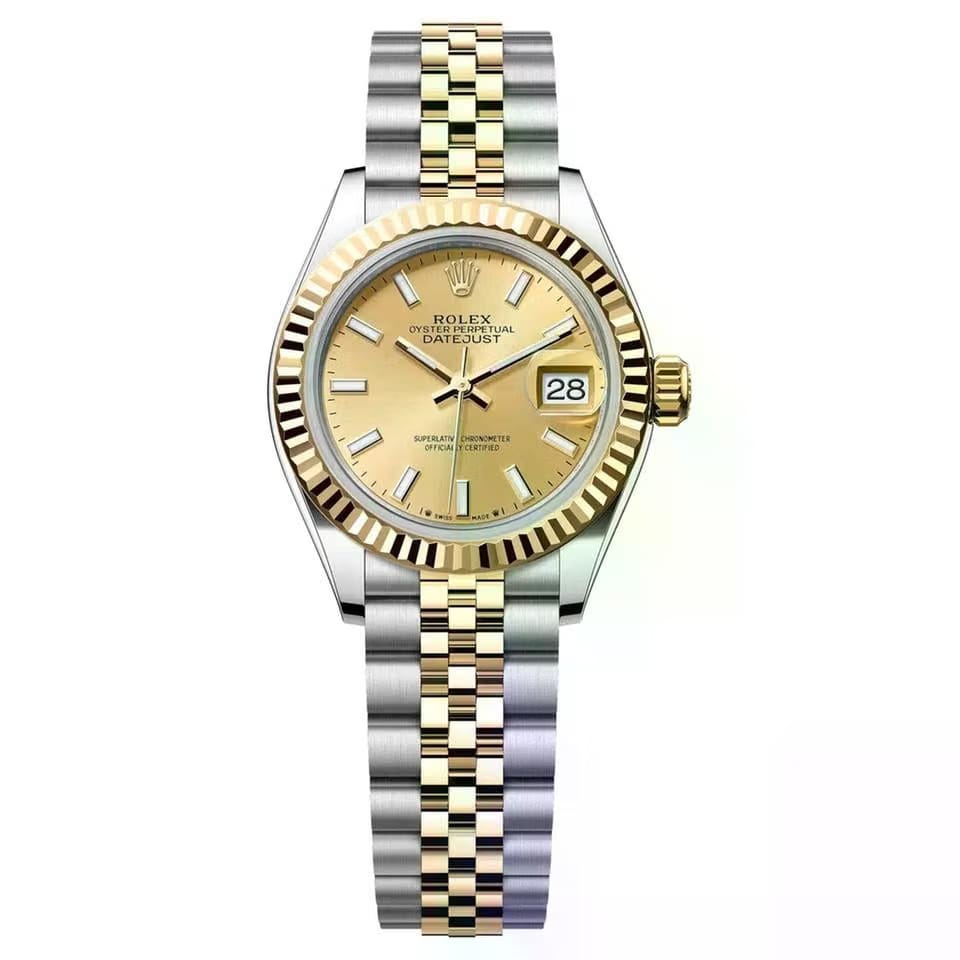 Rolex | Datejust | 279173-0001 | 28 mm | Gold/Steel | Champagne | Automatic