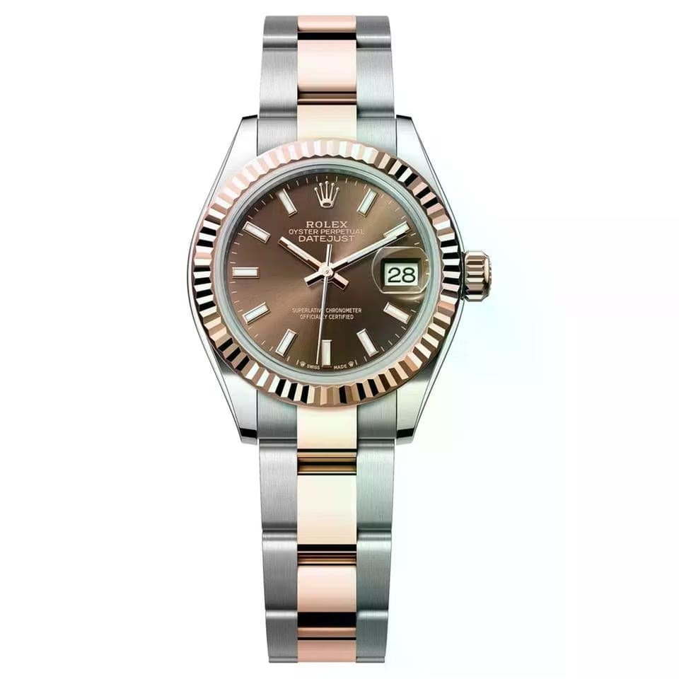 Rolex | Datejust | 279171-0018 | 28 mm | Gold/Steel | Brown | Automatic