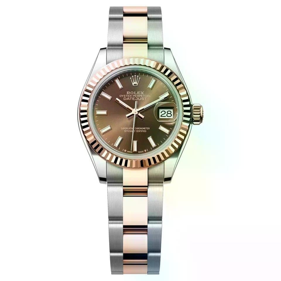 Rolex | Datejust | 279171-0018 | 28 mm | Gold/Steel | Brown | Automatic
