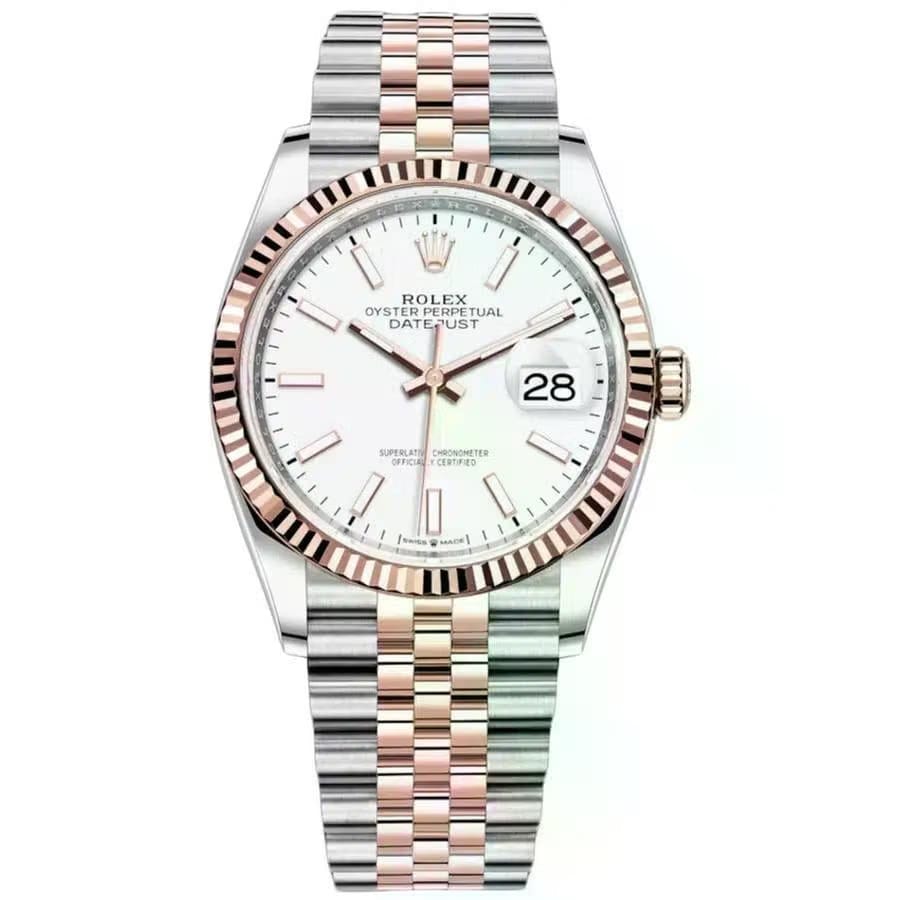 Rolex | Datejust | 126231-0017 | Steel | 36 mm | Gold/Steel | White | Automatic