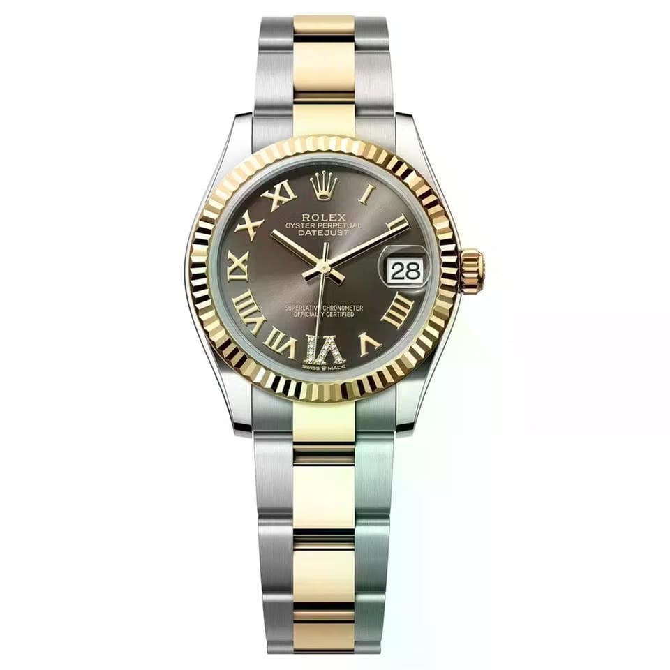 Rolex | Datejust | 278273-0017 | 31 mm | Gold/Steel | Grey