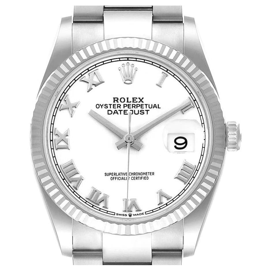 Rolex | Datejust | 126234-0026 | Steel | 36 mm | Steel | White | Automatic