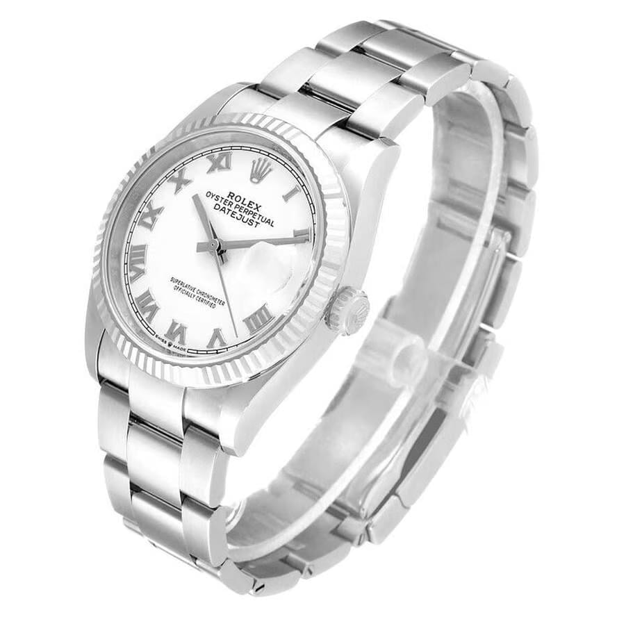 Rolex | Datejust | 126234-0026 | Steel | 36 mm | Steel | White | Automatic