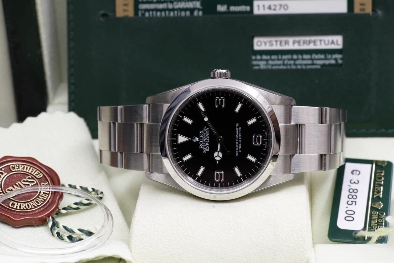 Rolex | Explorer | 114270 | Steel | 36 mm | Steel | Black | Automatic