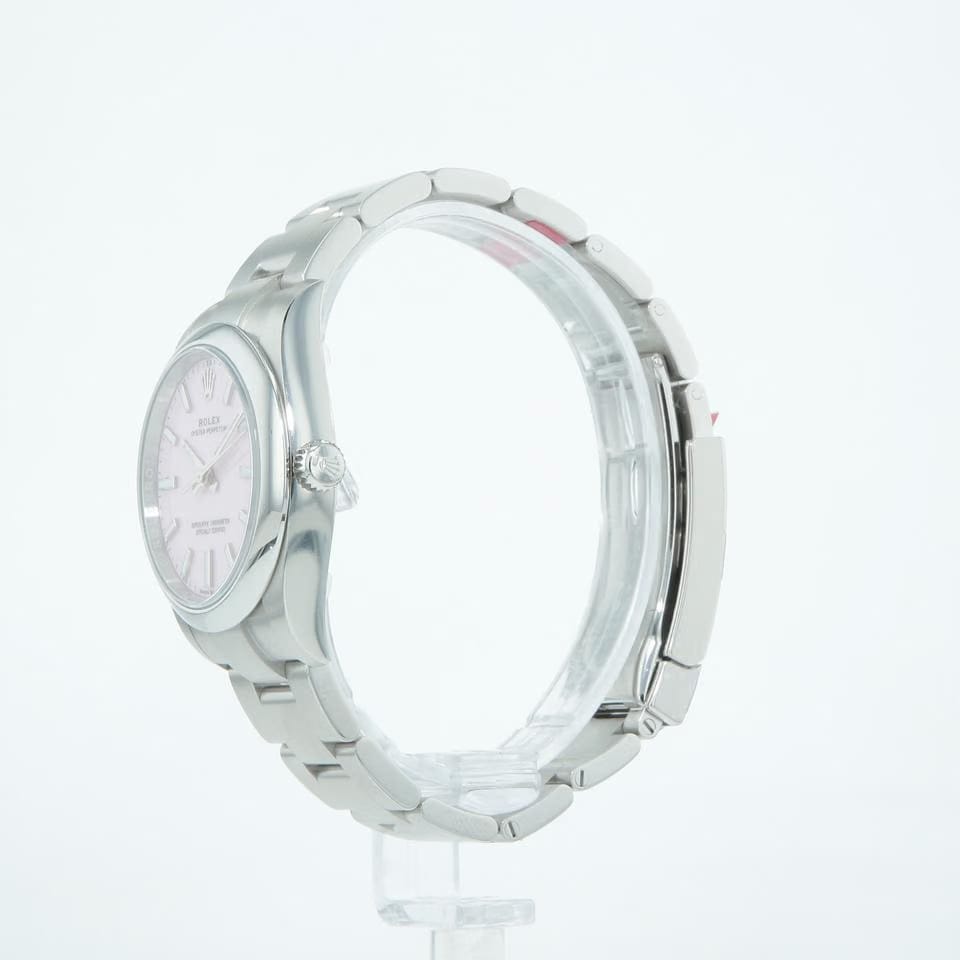 Rolex | Oyster Perpetual | 124200 | Steel | 34 mm | Steel | Pink | Automatic
