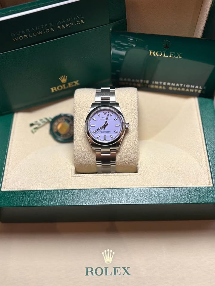 Rolex | Oyster Perpetual | 277200 | Steel | 31 mm | Steel | Purple | Automatic