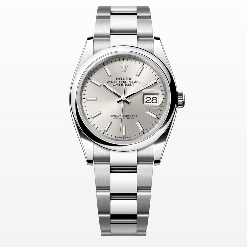 Rolex | Datejust | 126200 | Steel | 36 mm | Steel | Silver | Automatic