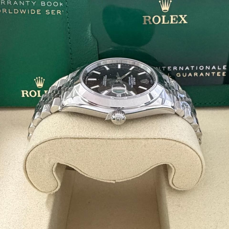Rolex | Datejust | 126300 | Steel | 41 mm | Steel | Black | Automatic