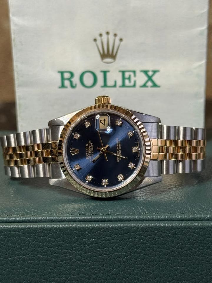 Rolex | Datejust | 68273 | Steel | 31 mm | Gold/Steel | Blue | Automatic