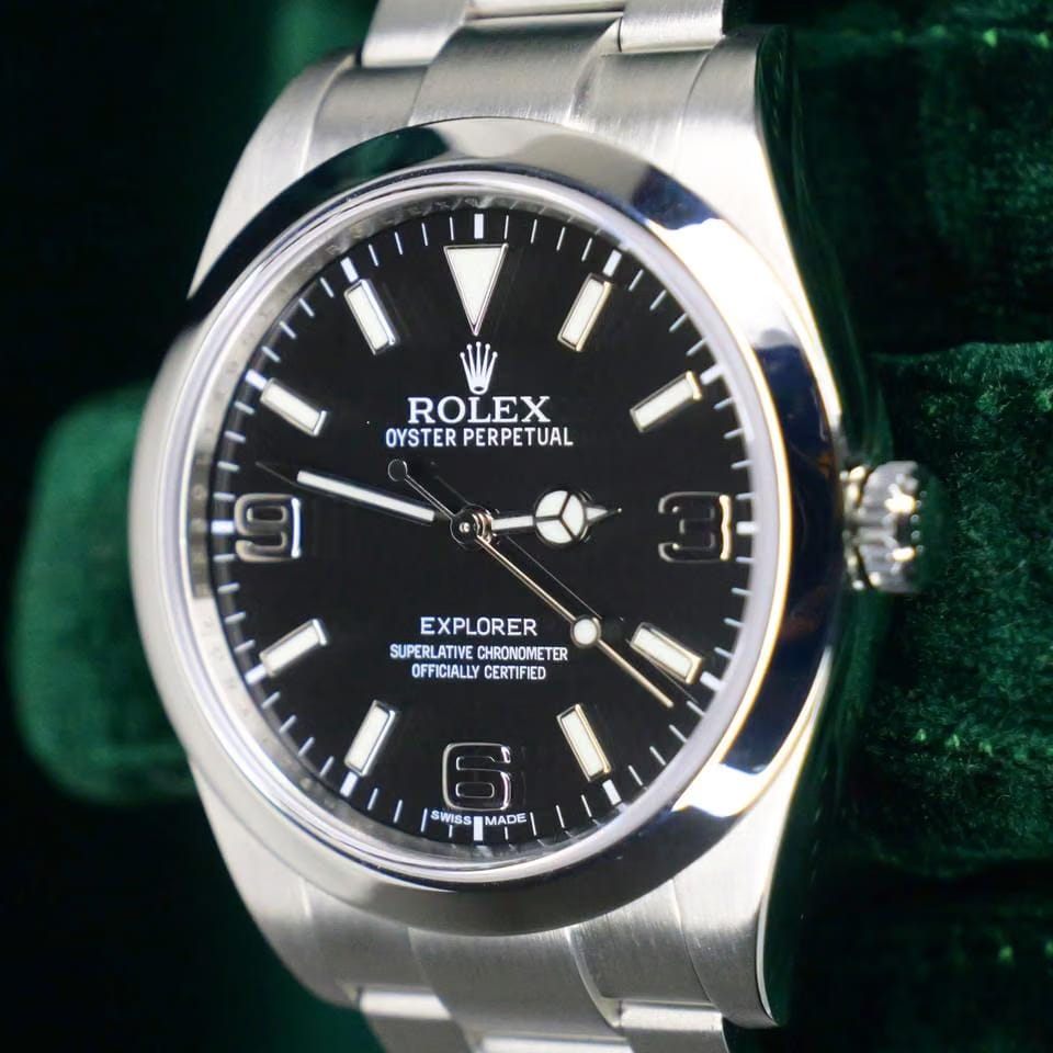 Rolex | Explorer | 214270 | Steel | 39 mm | Steel | Black | Automatic