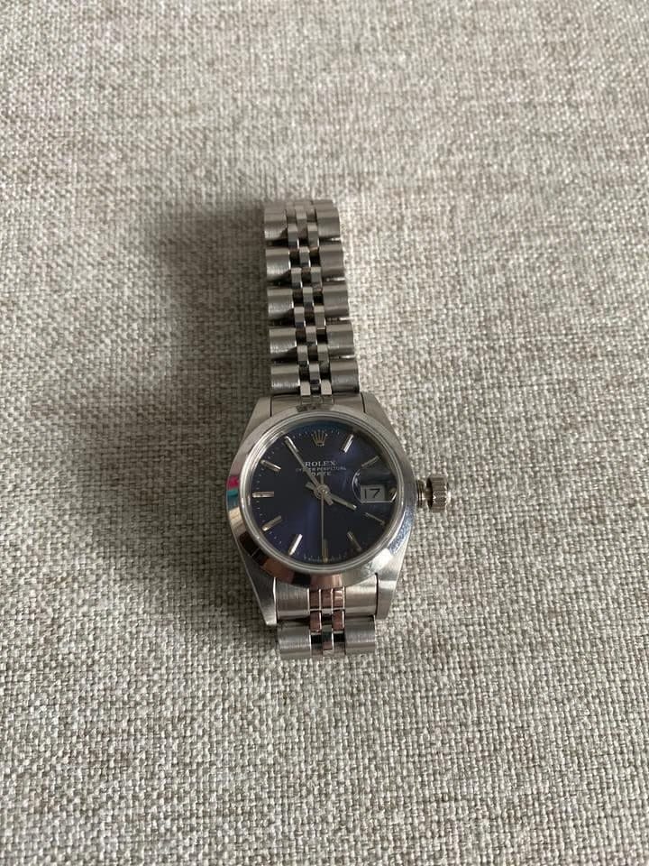 Rolex | Oyster Perpetual | 69160 | Steel | 26 mm | Steel | Blue | Automatic