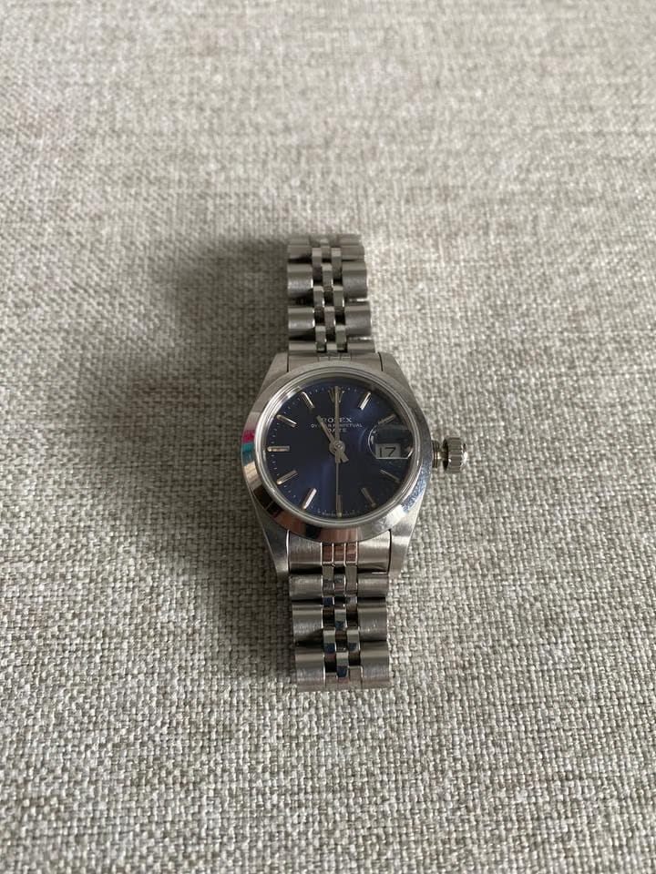 Rolex | Oyster Perpetual | 69160 | Steel | 26 mm | Steel | Blue | Automatic