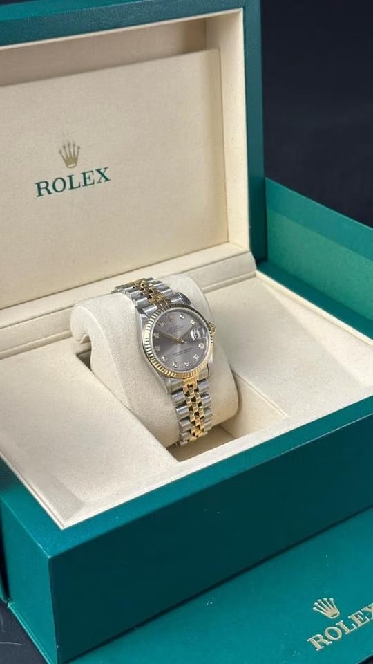 Rolex | Datejust | 68273 | Gold/Steel | 31 mm | Gold/Steel | Silver (solid) | Automatic
