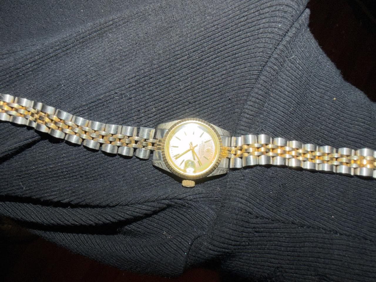 Rolex | Oyster Perpetual | 69240 | Steel | 26 mm | Steel | Champagne | Automatic