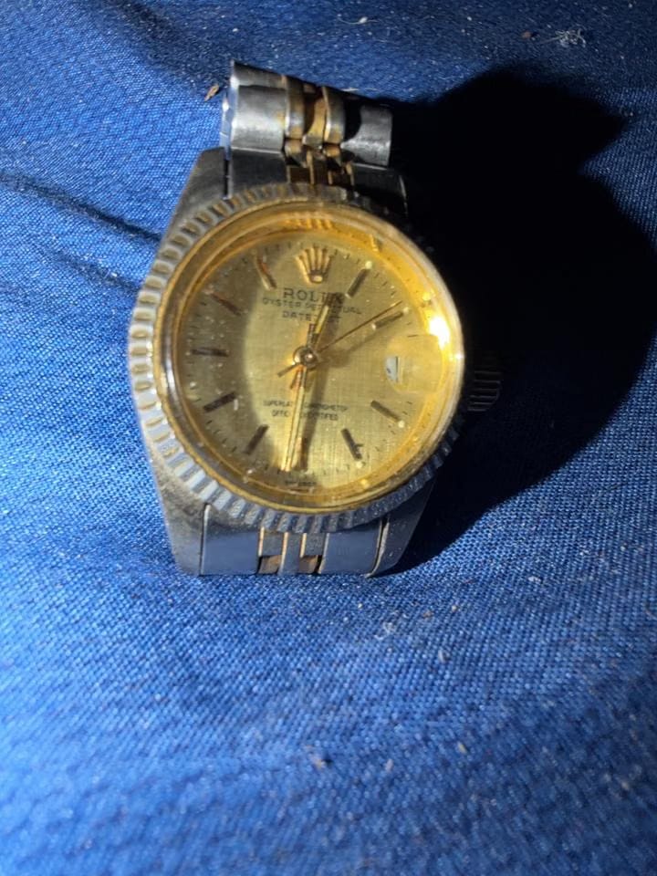 Rolex | Oyster Perpetual | 69240 | Steel | 26 mm | Steel | Champagne | Automatic