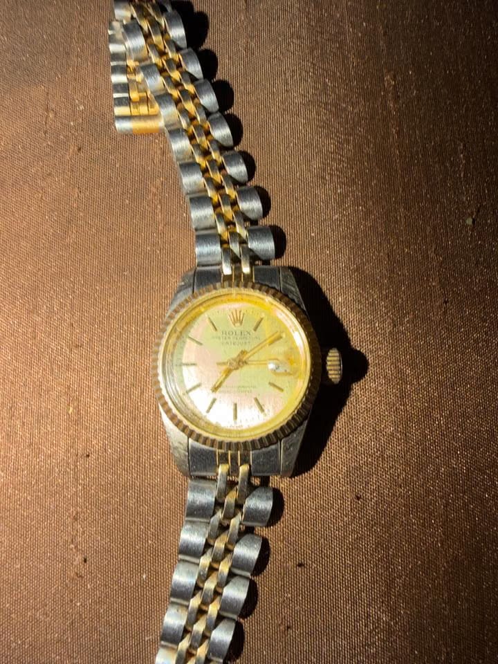 Rolex | Oyster Perpetual | 69240 | Steel | 26 mm | Steel | Champagne | Automatic