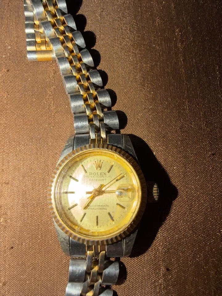 Rolex | Oyster Perpetual | 69240 | Steel | 26 mm | Steel | Champagne | Automatic