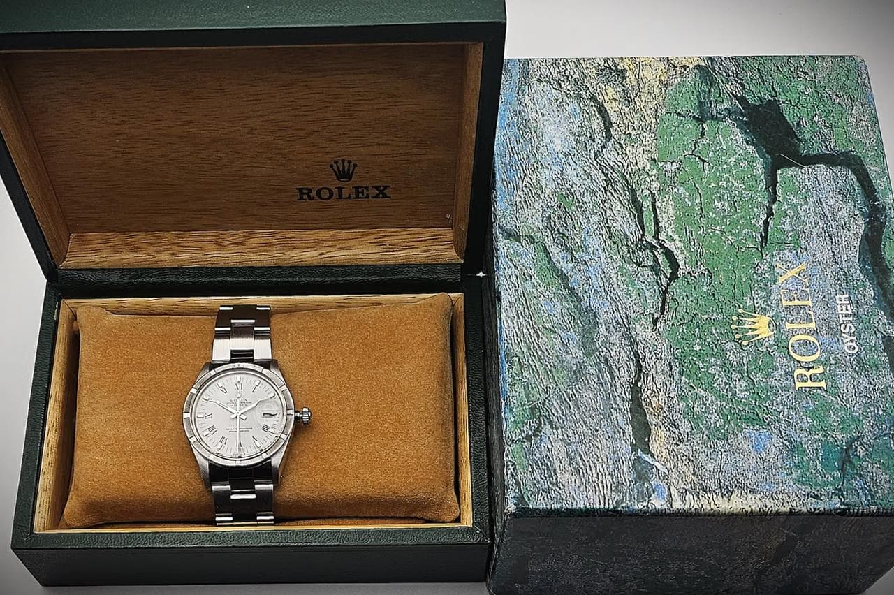 Rolex | Oyster Perpetual | 15010 | Steel | 34 mm | Steel | White | Automatic
