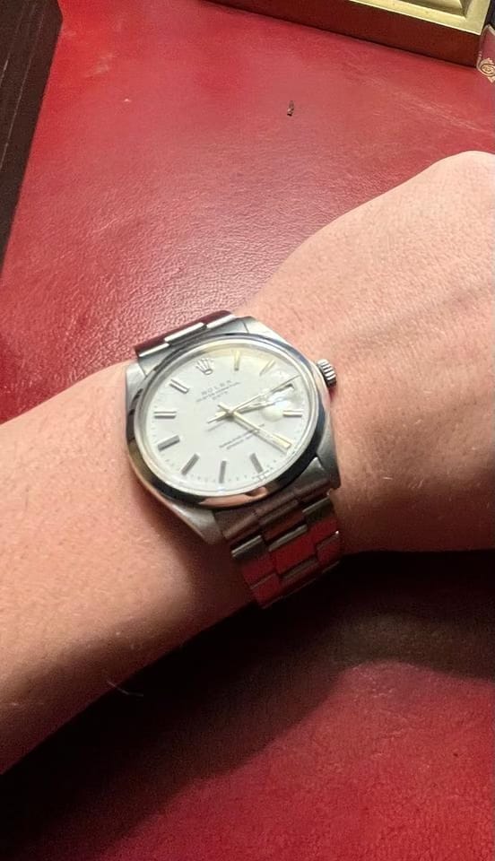 Rolex | Oyster Perpetual | 1500 | Steel | 34 mm | Steel | White | Automatic