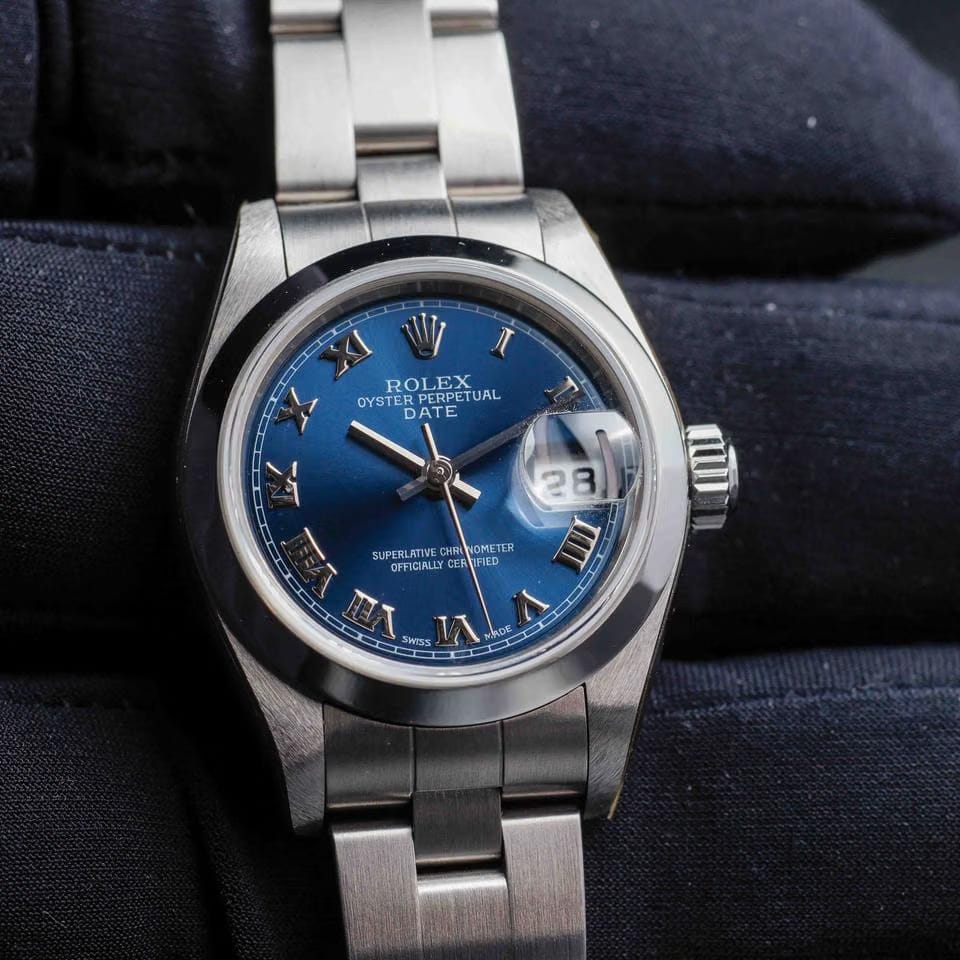Rolex | Oyster Perpetual | 79160 | Steel | 26 mm | Steel | Blue | Automatic