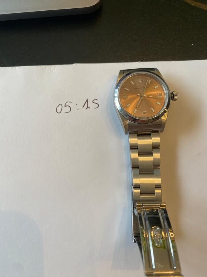 Rolex | Oyster Perpetual | 67480 | Steel | 31 mm | Steel | Pink | Automatic