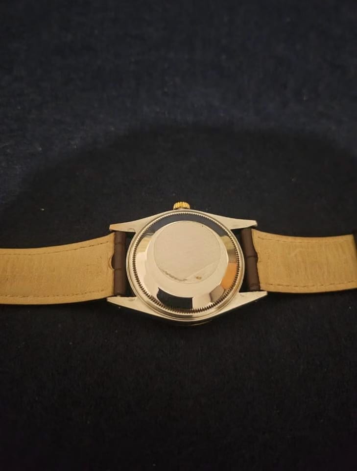 Rolex | Oyster Perpetual | 15233 | Steel | 34 mm | Leather | Automatic