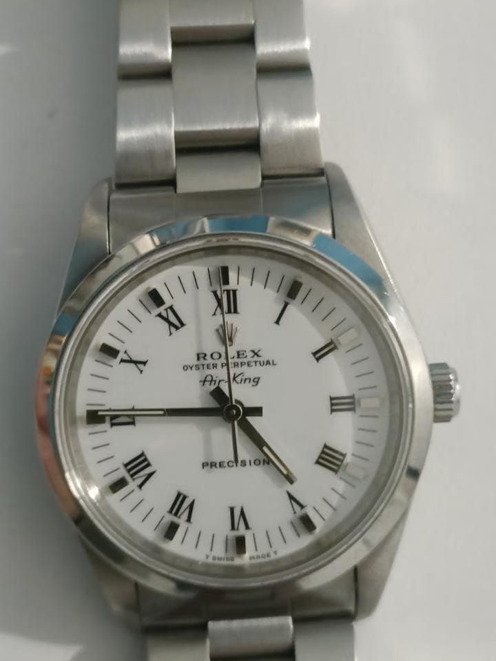 Rolex | Air King | 14000 | Steel | 34 mm | Steel | White | Automatic