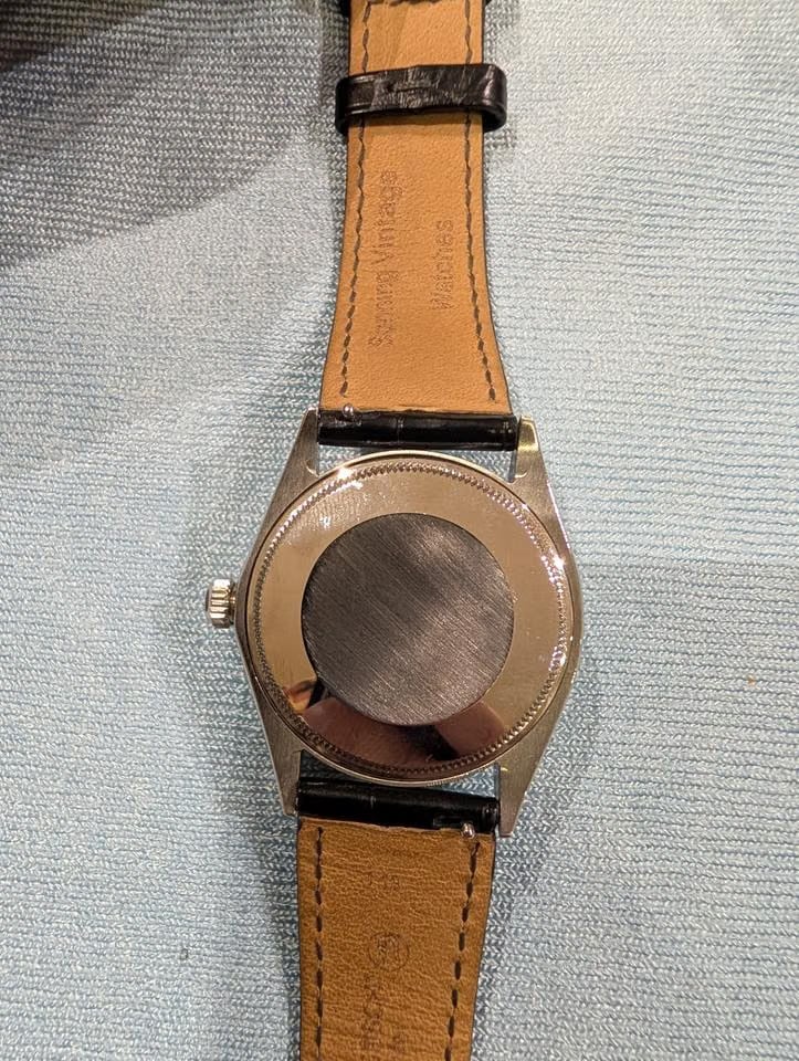 Rolex | Oyster Perpetual | 1003 | 34 x 39 mm | Alligator skin | Automatic