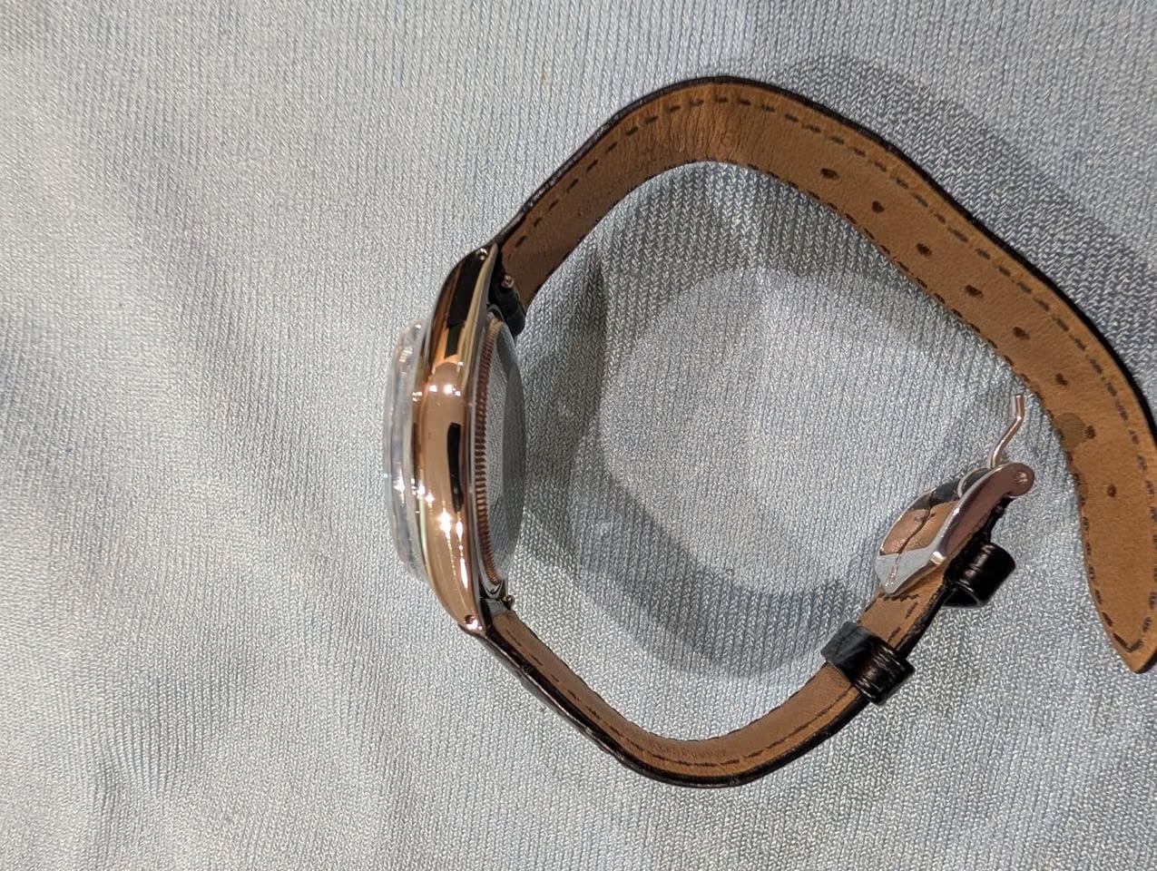 Rolex | Oyster Perpetual | 1003 | 34 x 39 mm | Alligator skin | Automatic