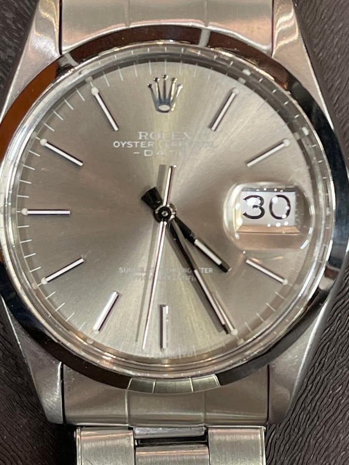 Rolex | Oyster Perpetual | 1500 | Steel | 34 mm | Steel | Grey