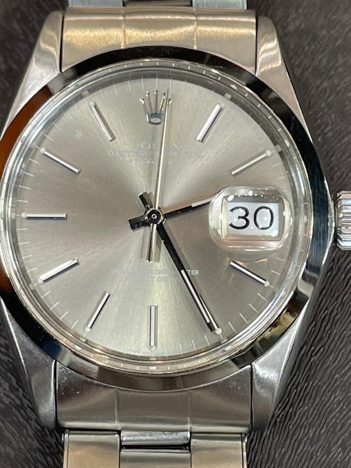 Rolex | Oyster Perpetual | 1500 | Steel | 34 mm | Steel | Grey