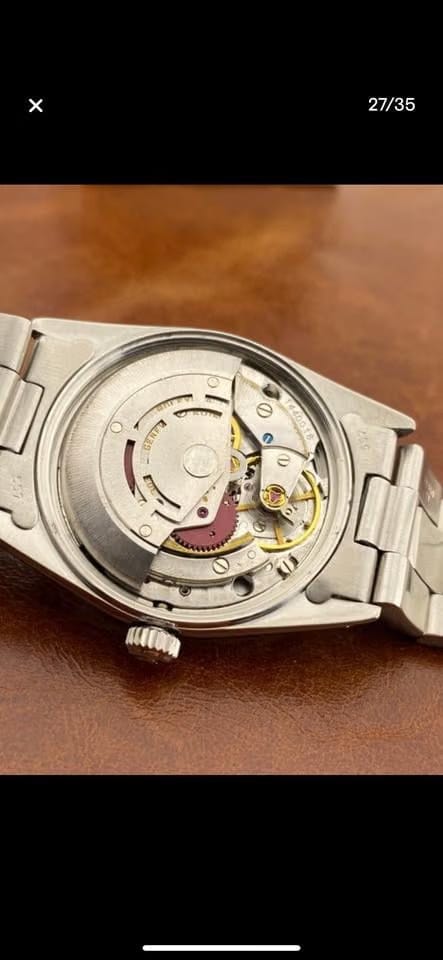 Rolex | Oyster Perpetual | 15210 | Steel | 34 mm | Steel | Champagne | Automatic