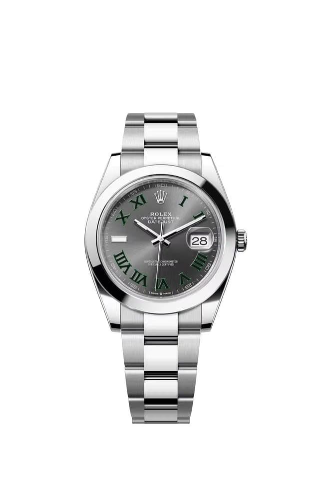 Rolex | Datejust | 126300 | Steel | 41 x 48 mm | Steel | Grey | Automatic