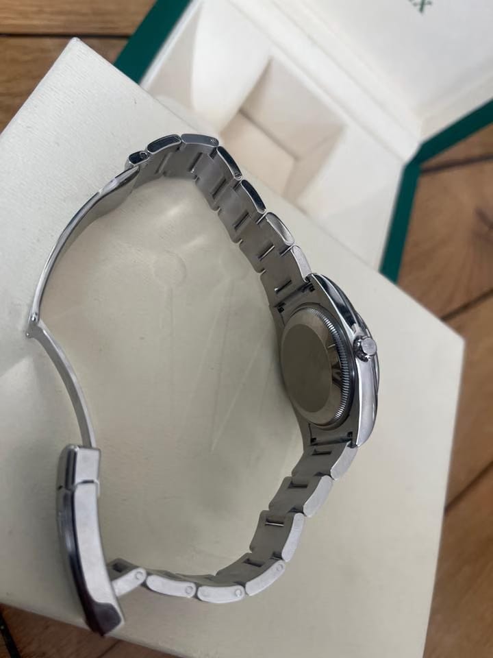 Rolex | Oyster Perpetual | 114200 | Steel | 34 mm | Steel | Blue | Automatic