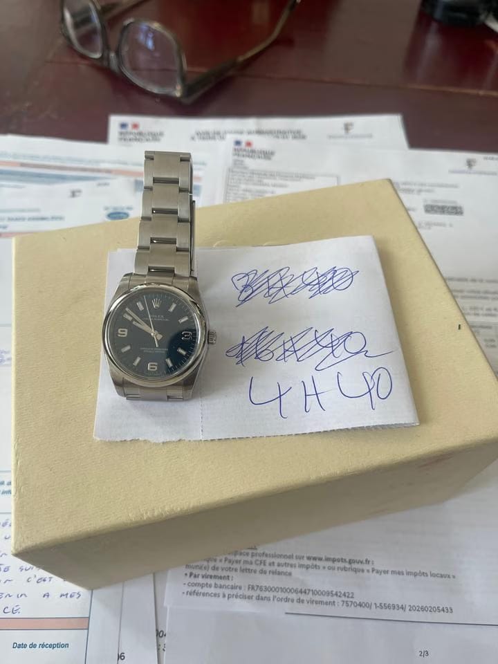 Rolex | Oyster Perpetual | 114200 | Steel | 34 mm | Steel | Blue | Automatic