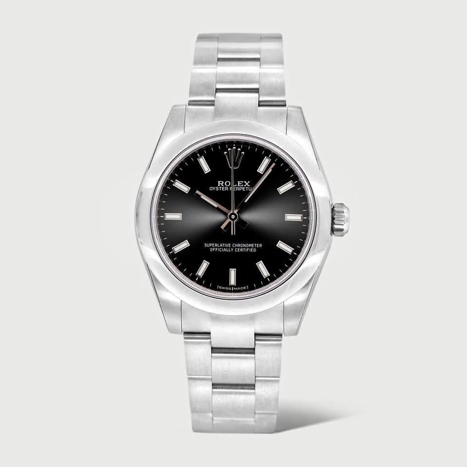 Rolex | Oyster Perpetual | 177200 | Steel | Black | Automatic