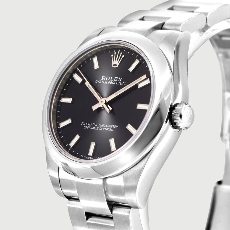 Rolex | Oyster Perpetual | 177200 | Steel | Black | Automatic