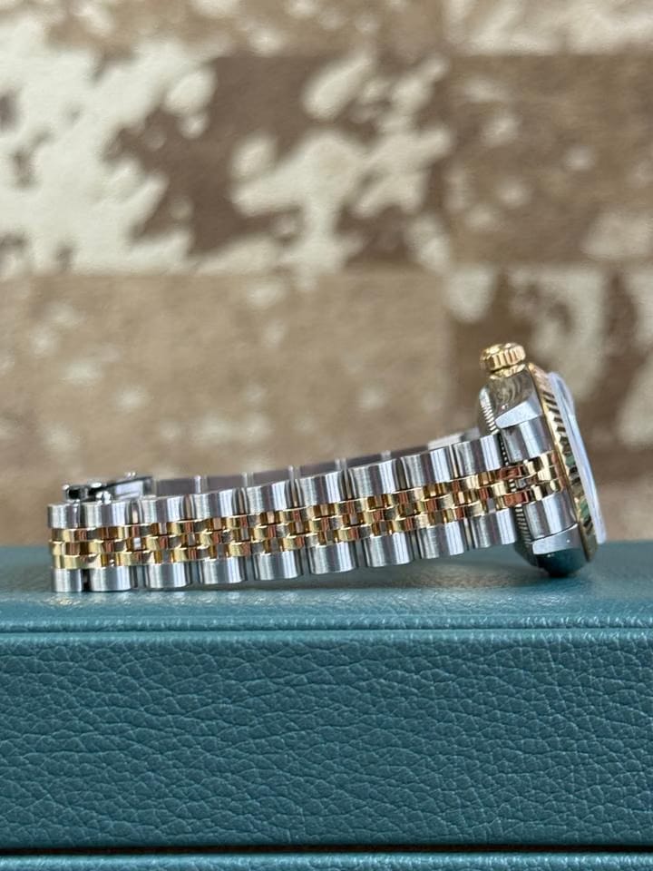 Rolex | Datejust | 69173 | Yellow gold | 26 mm | Gold/Steel | Blue | Automatic