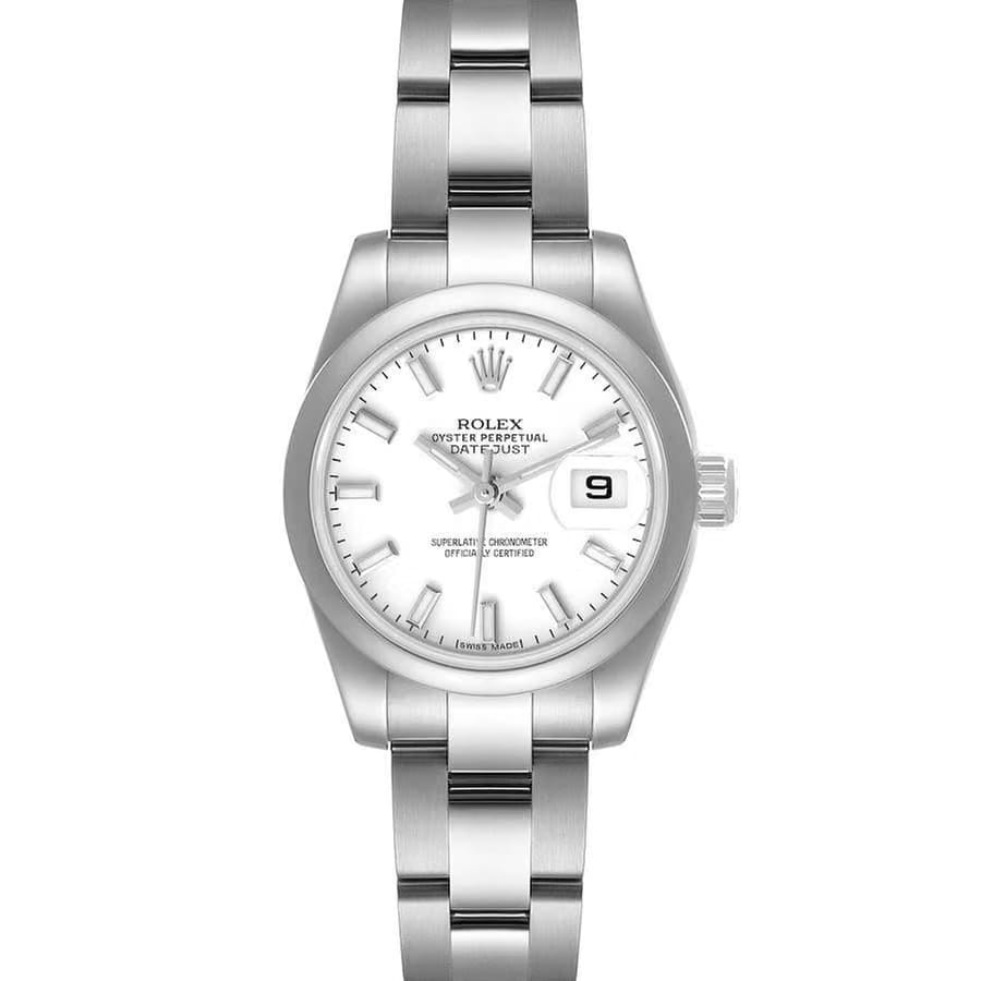 Rolex | Datejust | 179160 | Steel | 26 x 33 mm | Steel | White | Automatic