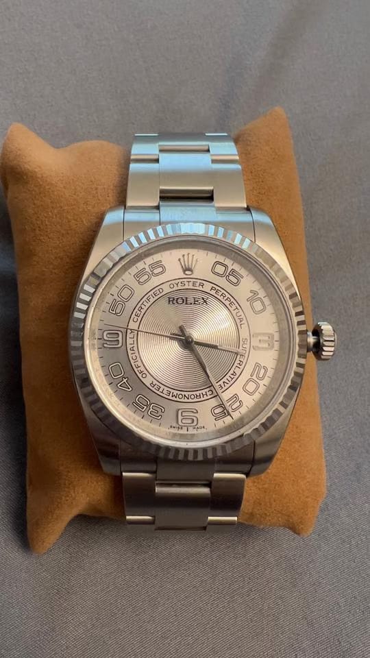 Rolex | Oyster Perpetual | 116034 | 36 mm | Steel | Silver | Automatic