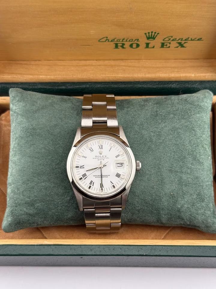Rolex | Oyster Perpetual | 15000 | Steel | 34 mm | Steel | White | Automatic