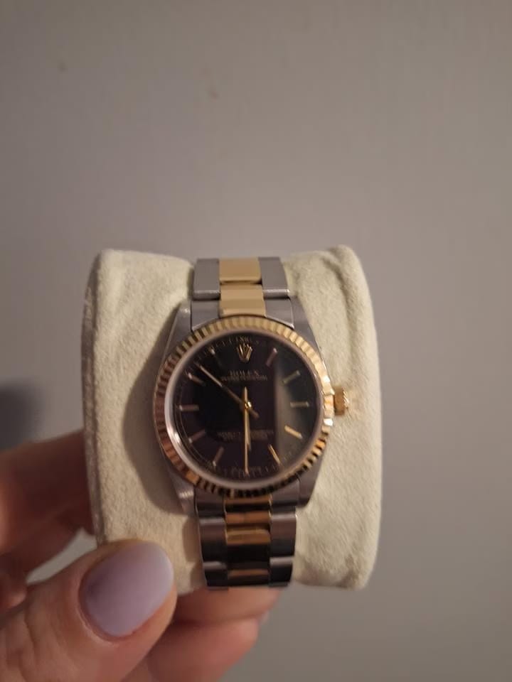 Rolex | Oyster Perpetual | 77513 | Gold/Steel | 31 mm | Gold/Steel | Black