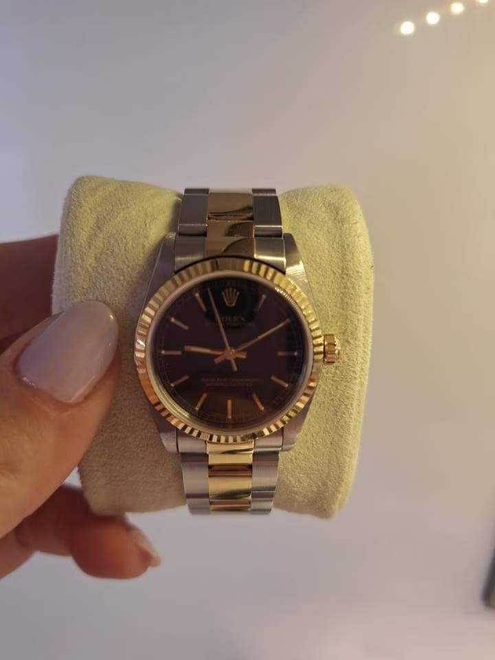 Rolex | Oyster Perpetual | 77513 | Gold/Steel | 31 mm | Gold/Steel | Black