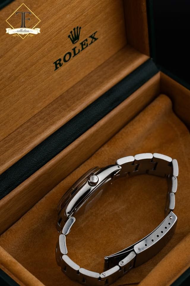 Rolex | Air King | 5500 | Steel | 34 mm | Steel | Champagne | Automatic