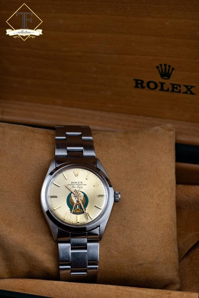 Rolex | Air King | 5500 | Steel | 34 mm | Steel | Champagne | Automatic