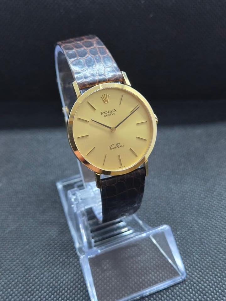 Rolex | Cellini | 4112 | 32 mm | Leather | Manual winding