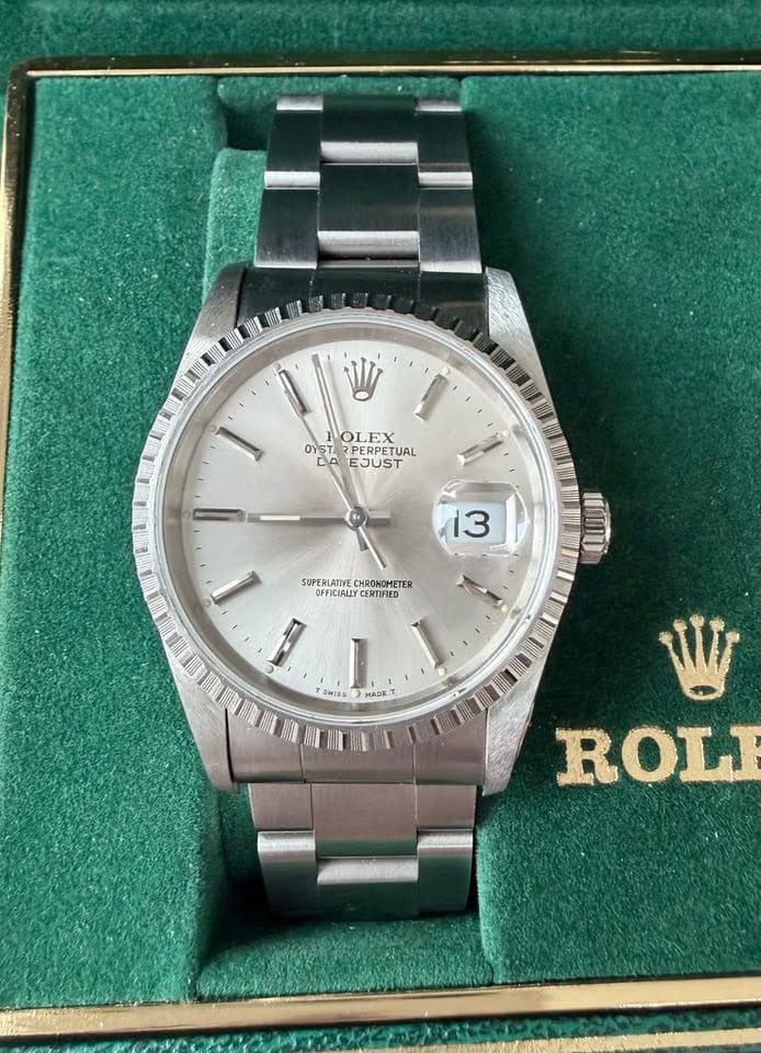 Rolex | Datejust | 16220 | Steel | 36 mm | Steel | Silver | Automatic