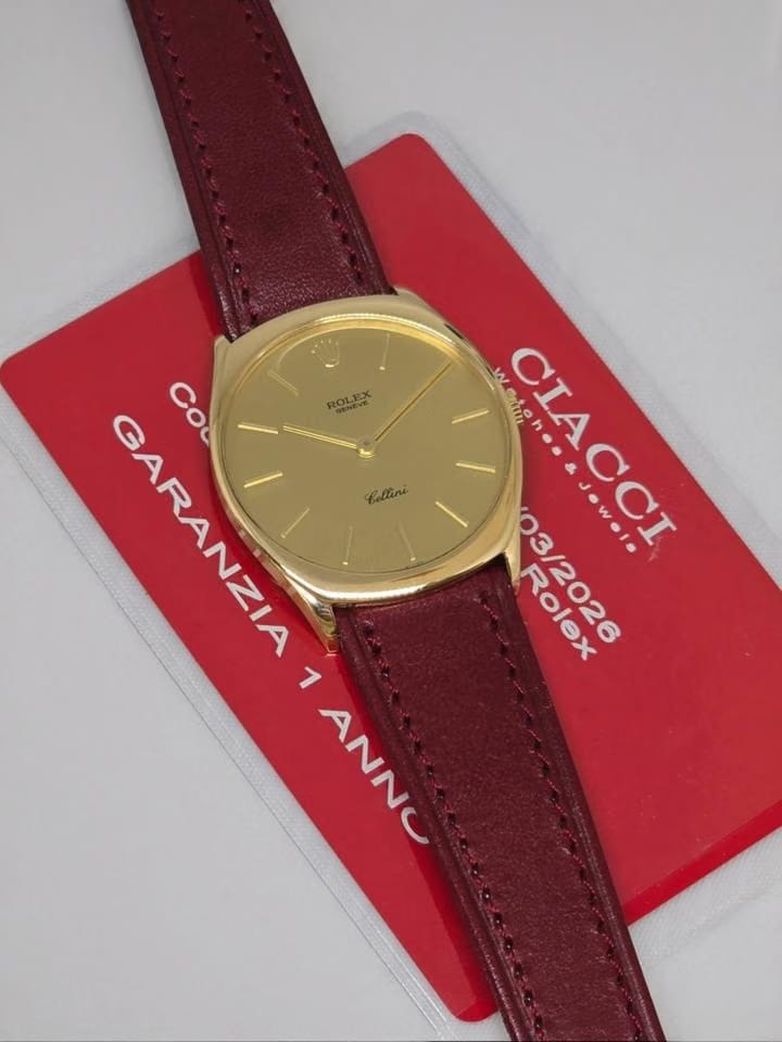 Rolex | Cellini | 4133 | 31 x 37 mm | Leather | Manual winding