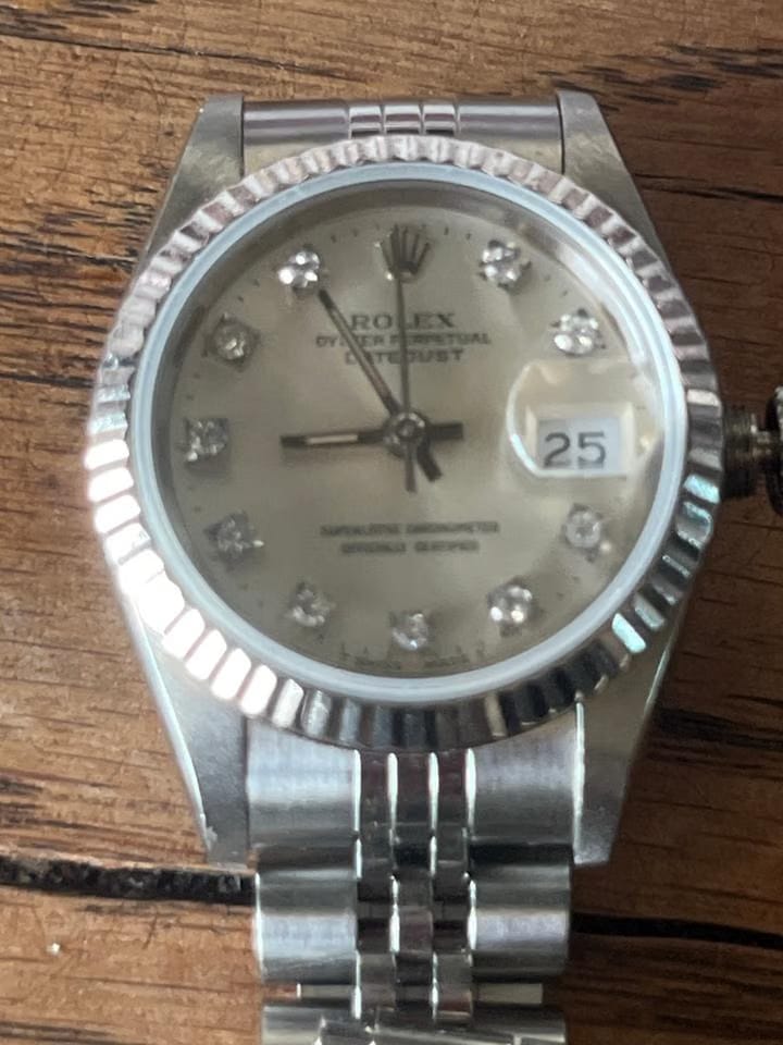 Rolex | Datejust | 69174 | 26 mm | Steel | White | Manual winding